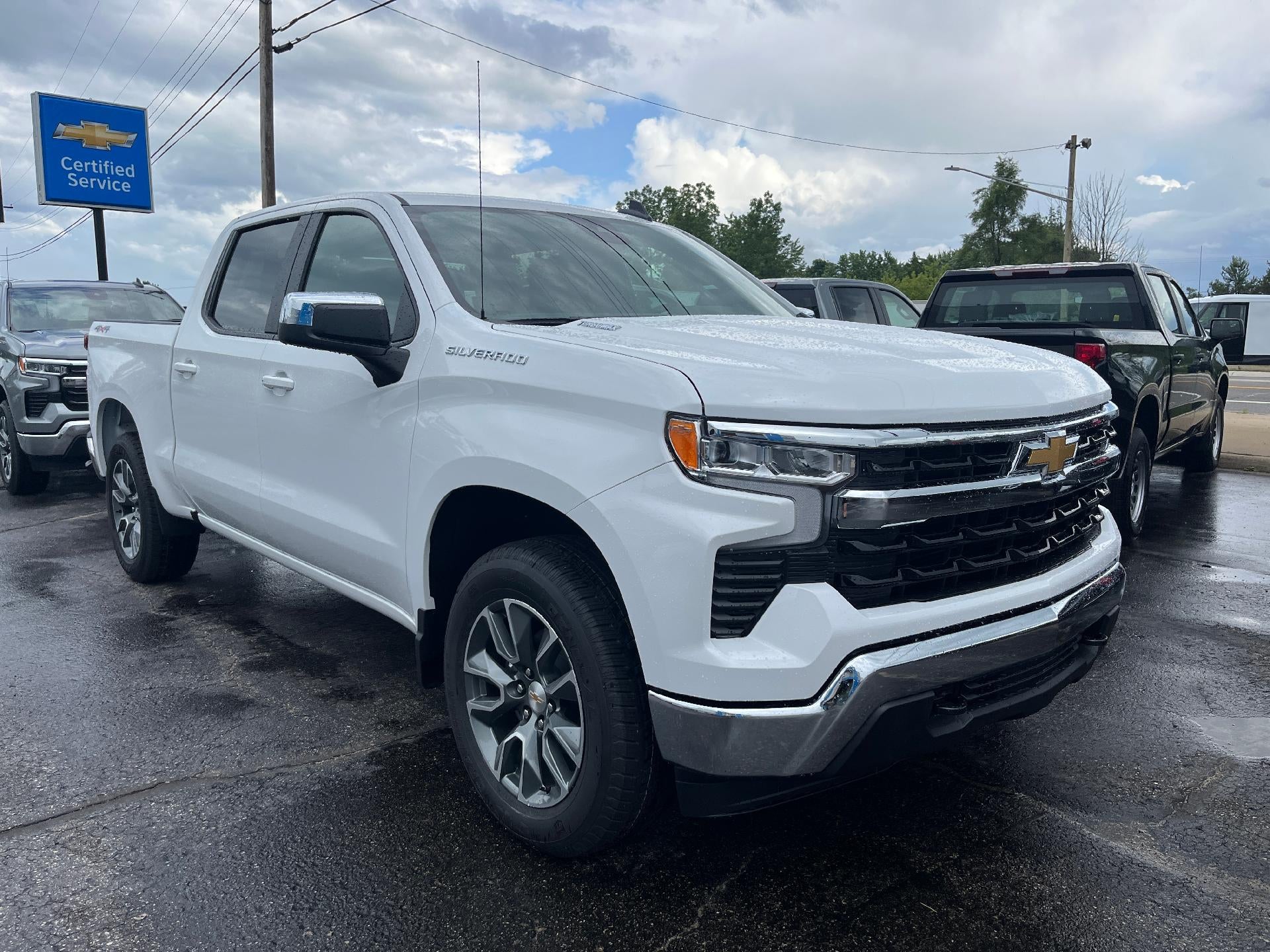 2026 Chevrolet Silverado 1500 — rear three-quarter view