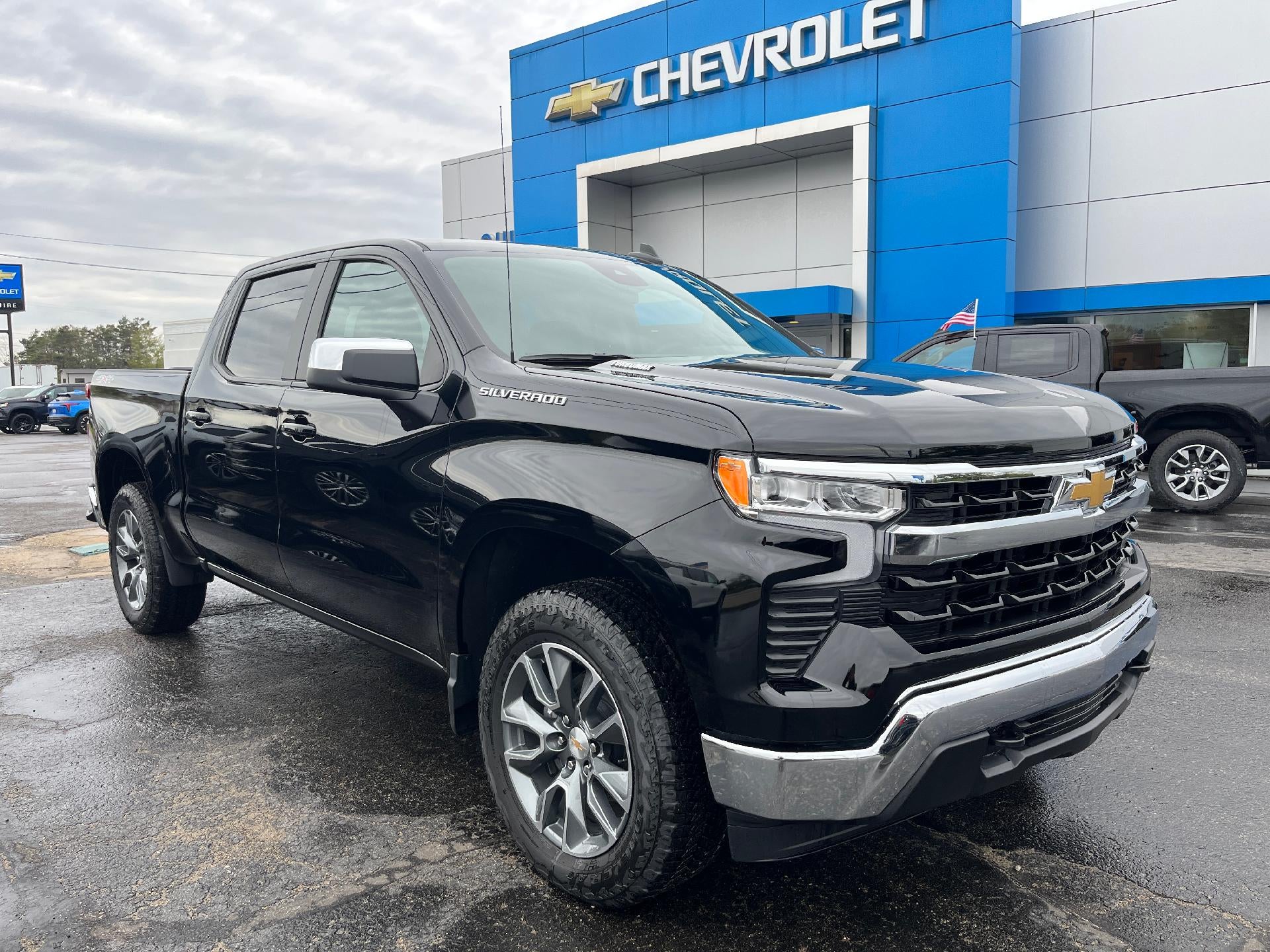 2025 Chevrolet Silverado 1500 — rear three-quarter view